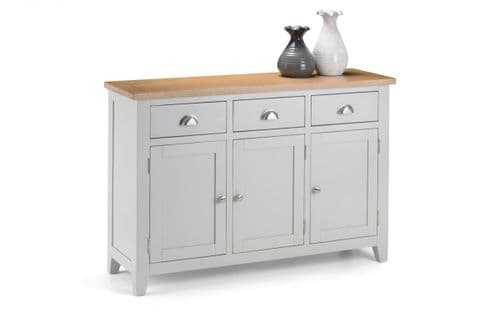 Bordighera 2-Tone Grey And Oak Sideboard 18JB447