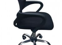 Brieuc Black Mesh Fabric Office Chair 17LD535