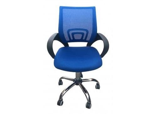 Brieuc Blue Mesh Fabric Office Chair 17LD535