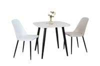 Bruno Duo Multiple Colour Plastic Pair of Dining Chairs ASCH22 CP