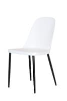 Bruno Duo Multiple Colour Plastic Pair of Dining Chairs ASCH22 CP