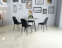 Bruno Square/Rectangle Dining Table in Multiple Colours ASTB3/ASTB4 CP