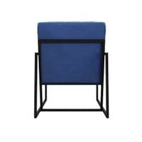 Camaria Blue Velvet Lounge Chair - 25LD