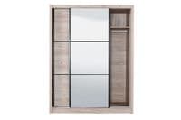 Canberra Oak Effect Sliding Wardrobe - Wardrobe Clearance