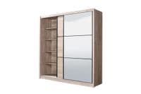Canberra Oak 2 Door Sliding Door Wardrobe Slider 215cm Wide 11008278