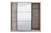 Canberra Oak 2 Door Sliding Door Wardrobe Slider 215cm Wide 11008278