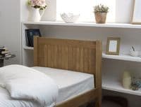 Capricorn Wooden Pine Finish 4ft Small Double Bed - LLB