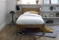 Capricorn Wooden Pine Finish 5ft King Size Bed - LLB