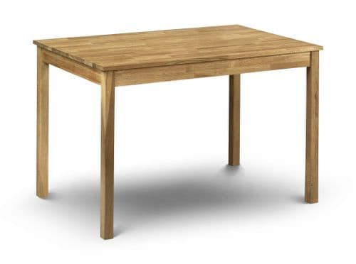 Carmona Solid Oak Oiled Finish Rectangular Dining Table JB175