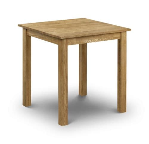 Carmona Solid Oak Oiled Finish Square Dining Table JB176
