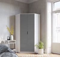 Large and Small Corner Wardrobe - SALE NOW ON