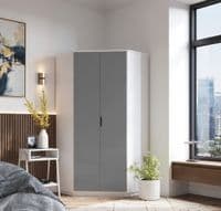 Large and Small Corner Wardrobe - SALE NOW ON