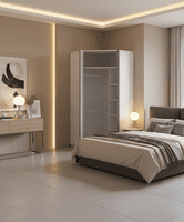 Large and Small Corner Wardrobe - SALE NOW ON