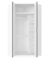 Large and Small Corner Wardrobe - SALE NOW ON