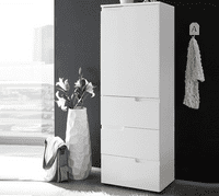 Cellini White Gloss Bathroom Storage Cabinet - Online Outlet
