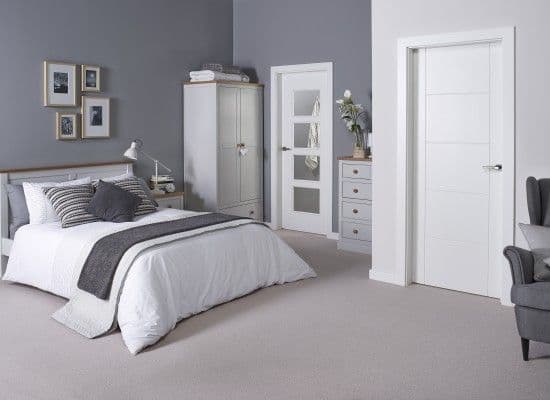 Chartres Dove Grey 2 Drawer Dressing Table 17LD107