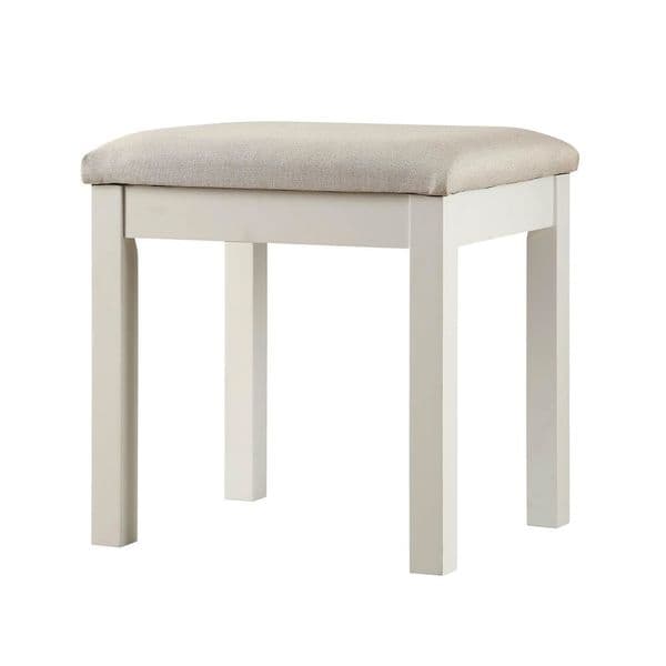Chartres Dove Grey Dressing Table Stool 17LD109