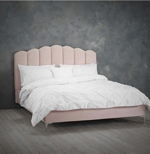 Chatellerault Shell Pink Double Bed 22LD144