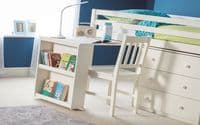 Chiclana Stone White Lacquered Finish Sleepstation 18JB454