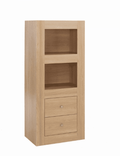 Chinon 2 Tier Oak Display Unit 17LD396