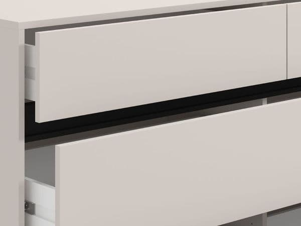 Corbett Cashmere 6 Drawer Wide 157cm Chest of Drawers - 11014145 RZ