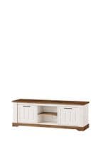 Cottage White Oak and Pine Effect TV Cabinet SZCO25