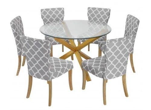 Coutances Solid Oak Dining Table 17LD425