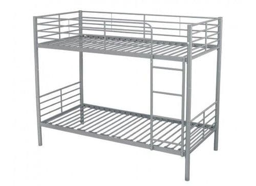 Creil Silver Finish Bunk Bed 17LD253