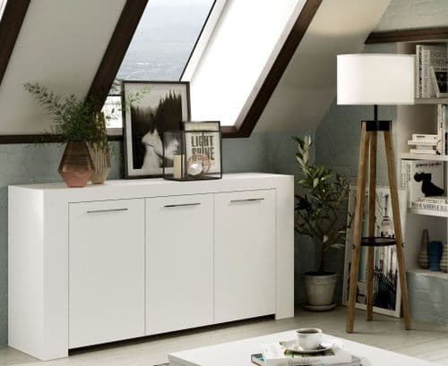 Cubo Artic White Sideboard