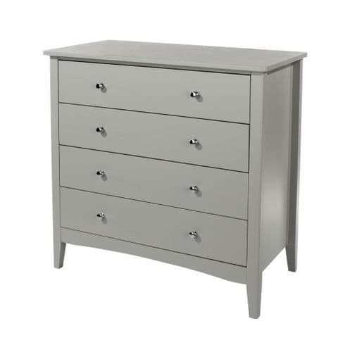 Denver Light Grey 4 Drawer Chest CMG514 CP
