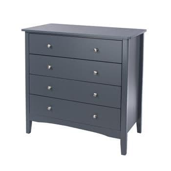 Denver Midnight Blue 4 Drawer Chest CMB514 CP