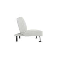 Douglas Ivory Velvet 2 Seater Sofa Bed - LD