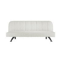 Douglas Ivory Velvet 2 Seater Sofa Bed - LD