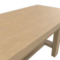 Driftel Matte Latte Food Grain Effect Dining Bench - 25LD