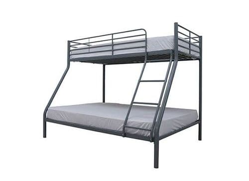 Dunkirk Silver Metal Trio Bunk Bed 17LD263