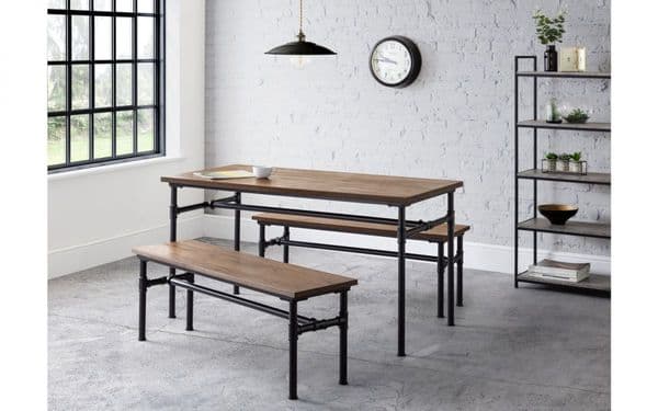 Erfurt Elm Wood Dining Table 24JB229