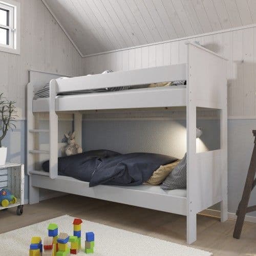 Flora White Bunk Bed - FG1013486150058