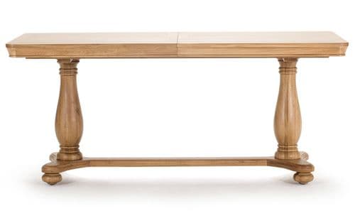 Forio Solid Oak Extending Oiled Finish Dining Table 18VD216