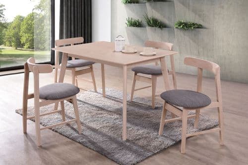Formia Beech 120cm Dining Table 218VD536