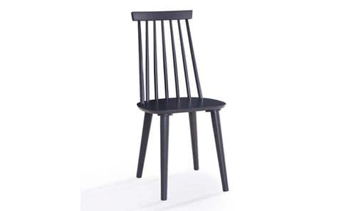 Formia Black Spindle Back Dining Chair 218VD533