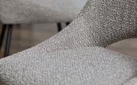 Francesco Grey Boucle Dining Chair - 24JB