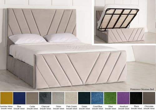 Francesco Ottoman (Single & Double Beds) RSTLY