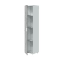 Fresno Multi Narrow 1 Door Grey & White Universal Utility Storage Cupboard  0L7151A - S/O