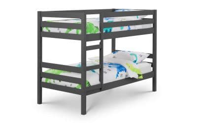 Gasteiz Anthracite Lacquer Solid Pine Bunk Bed 18JB111