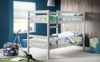 Gasteiz Dove Grey Lacquer Solid Pine Bunk Bed 18JB110