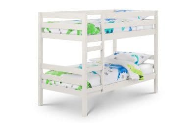 Gasteiz  Surf White Lacquer Solid Pine Bunk Bed 18JB112