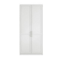 Gaultier White 2 Door Wardrobe - LD