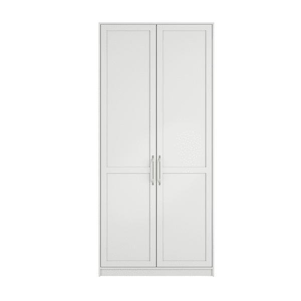 Gaultier White 2 Door Wardrobe - LD