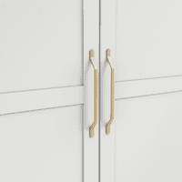 Gaultier White 2 Door Wardrobe - LD