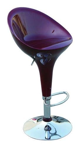 Giovanelli Red Bar Stool x 2 HL456-18